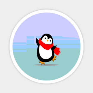 Happy Penguin Magnet